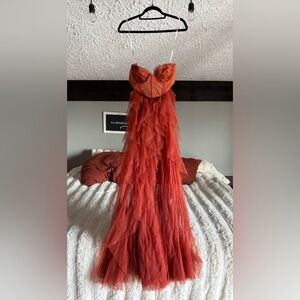 Love And Lemons Bustier Gown